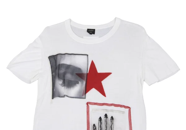 Jean Paul GAULTIER HOMME Pasted Design Star Jacquard Knit Top K-161662_002
