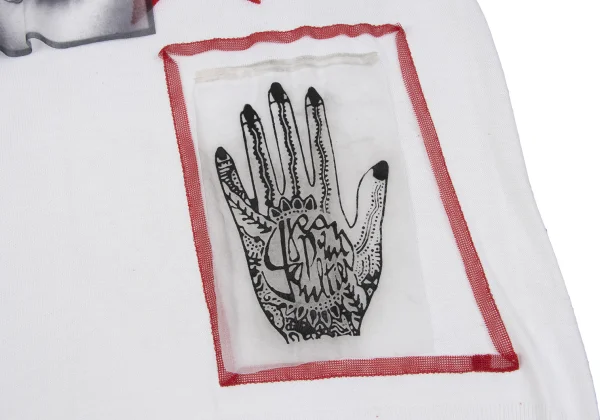Jean Paul GAULTIER HOMME Pasted Design Star Jacquard Knit Top K-161662_008