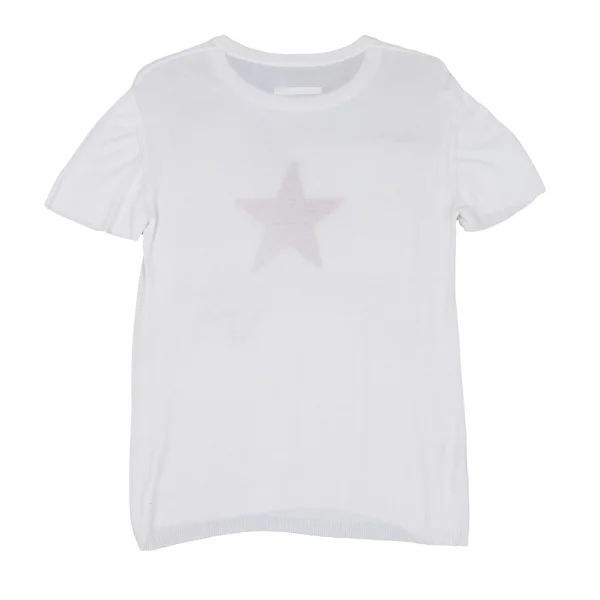 Jean Paul GAULTIER HOMME Pasted Design Star Jacquard Knit Top K-161662_010