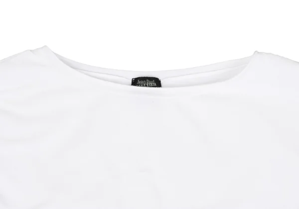 Jean Paul GAULTIER HOMME Cotton Poly Mesh Frill Taping T-shirt K-161663_003
