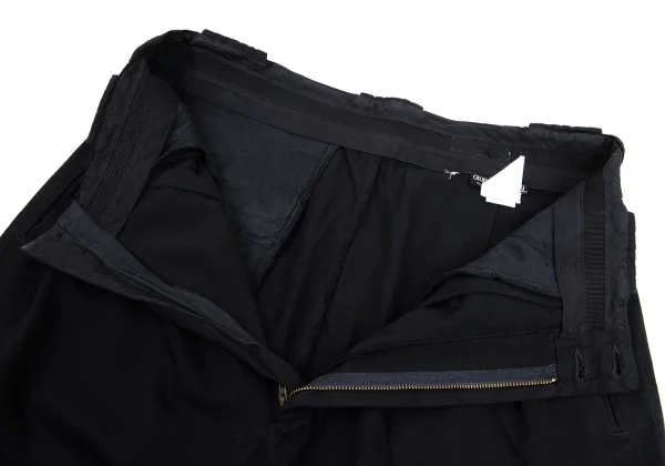 GIORGIO ARMANI Rayon Cotton Tuck Pants K-161668_006