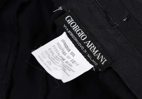 GIORGIO ARMANI Rayon Cotton Tuck Pants K-161668_014