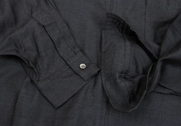 Y's for men Rayon Cotton High Neck Zip Shirt K-161669_007