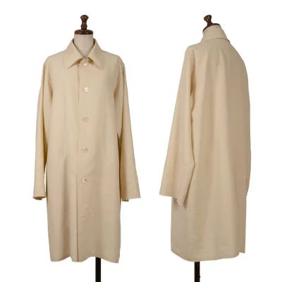 JURGEN LEHL Out Seam Linen Wool Coat