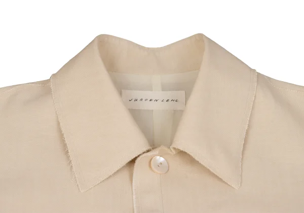 JURGEN LEHL Out Seam Linen Wool Coat K-161670_004