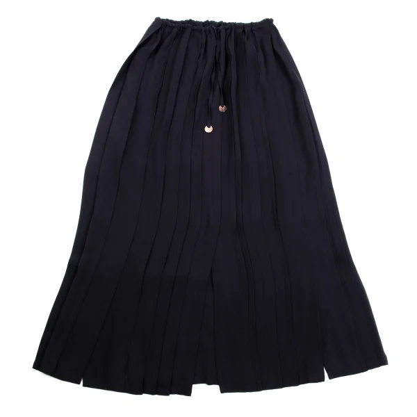 JURGEN LEHL Silk Pleated Skirt K-161673_002