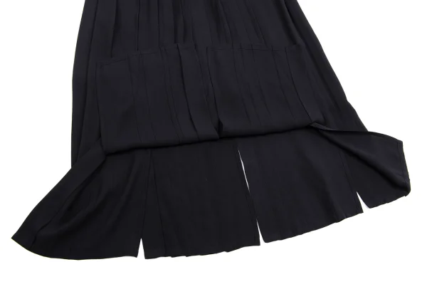 JURGEN LEHL Silk Pleated Skirt K-161673_009