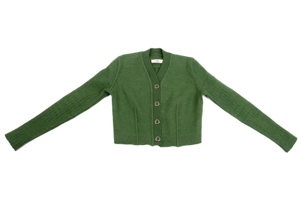 ROMEO GIGLI JEANS Compression Wool Cropped Cardigan K-161675_002