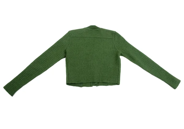 ROMEO GIGLI JEANS Compression Wool Cropped Cardigan K-161675_010
