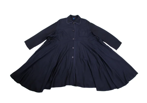 gigli Piping Rayon Drape Shirt Dress K-161676_002