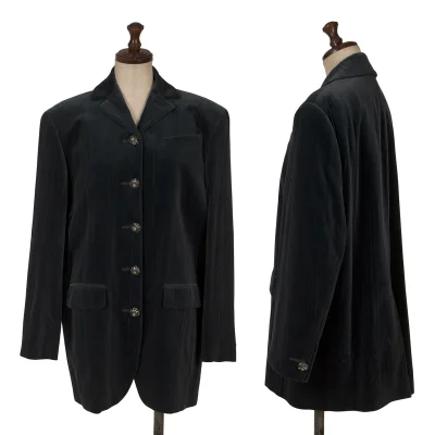 ROMEO GIGLI Bijou Button Velor Jacket