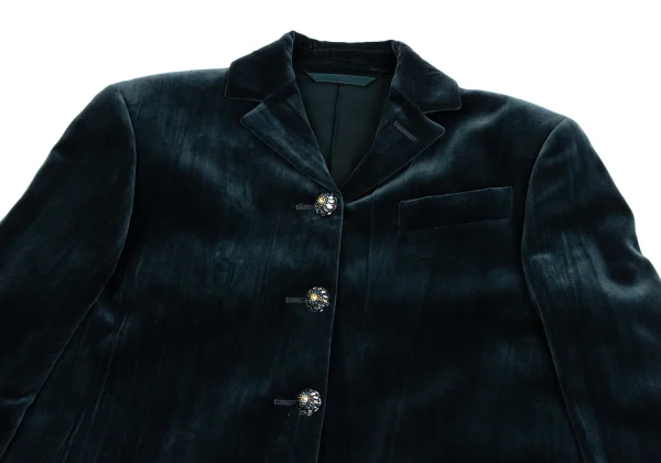 ROMEO GIGLI Bijou Button Velor Jacket K-161677_003