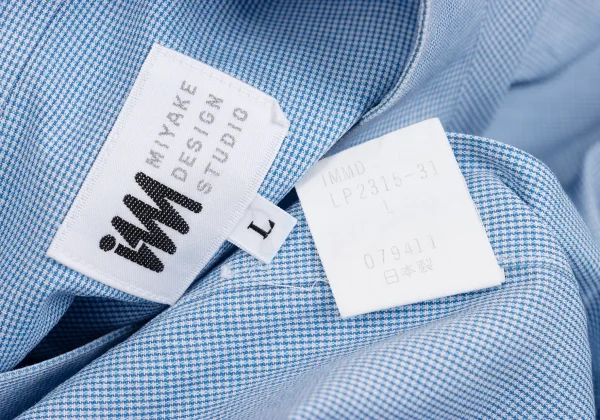 ISSEY MIYAKE MIYAKE DESIGN STUDIO Puppytooth Stand Collar Shirt K-161681_014