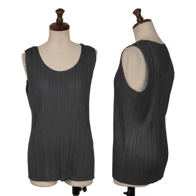 PLEATS PLEASE Pleated Tank Top