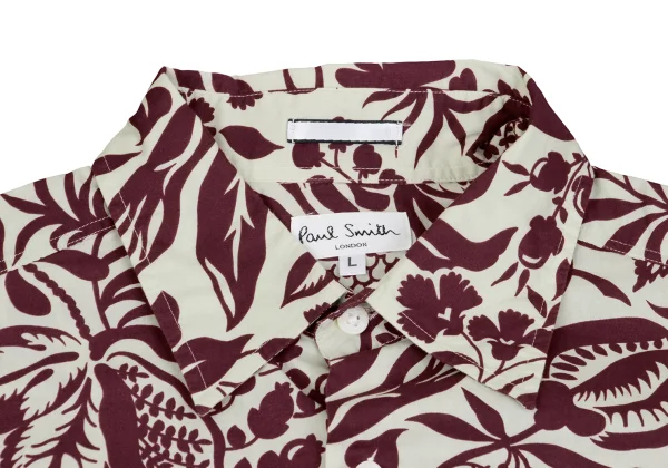 Paul Smith Botanical Print Short Sleeve Shirt K-161687_003