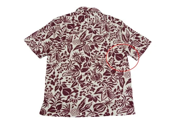 Paul Smith Botanical Print Short Sleeve Shirt K-161687_011