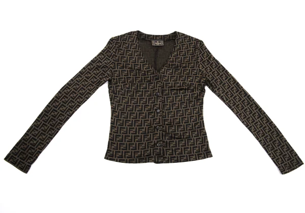 FENDI Logo Cardigan K-161690_002