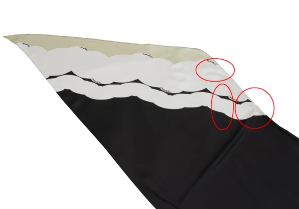 CHANEL Silk Color Block Diamond Scarf K-161691_002