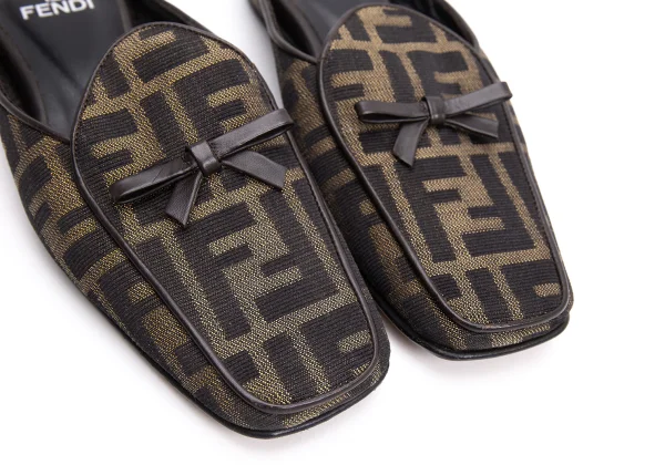 FENDI Zucca Pattern Mules K-161692_003