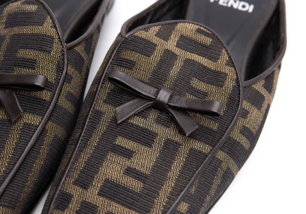 FENDI Zucca Pattern Mules K-161692_004