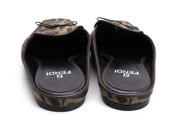 FENDI Zucca Pattern Mules K-161692_006