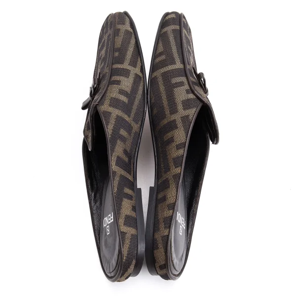 FENDI Zucca Pattern Mules K-161692_009