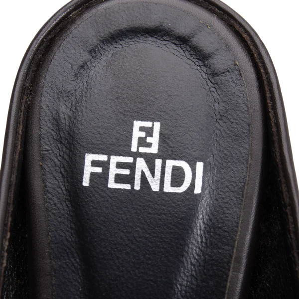FENDI Zucca Pattern Mules K-161692_013