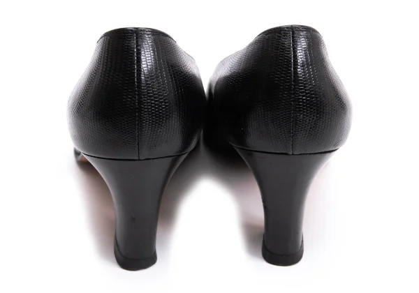 Salvatore Ferragamo Lizard Emboss Leather Pumps K-161693_005