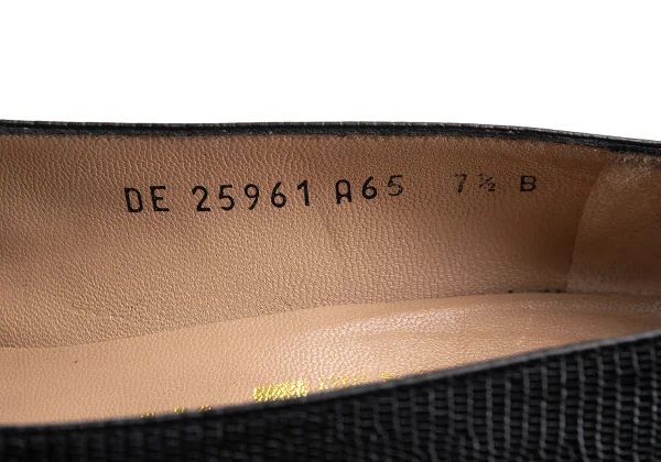 Salvatore Ferragamo Lizard Emboss Leather Pumps K-161693_011