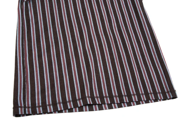 Jean Paul GAULTIER HOMME Nylon Cotton Metallic Stripe T Shirt K-161699_006