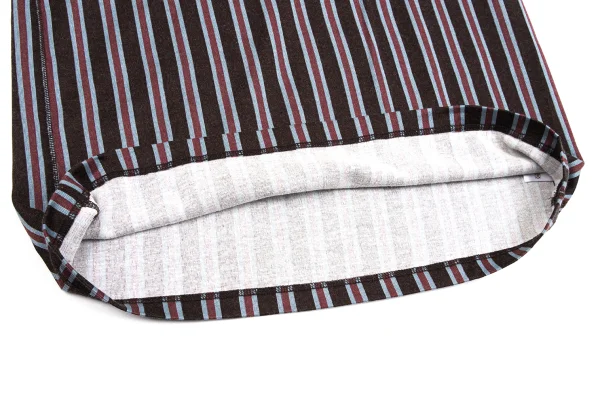 Jean Paul GAULTIER HOMME Nylon Cotton Metallic Stripe T Shirt K-161699_007