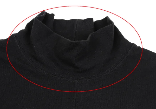Jean Paul GAULTIER HOMME Stretch Center Seam High Neck T Shirt K-161701_005