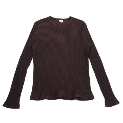 Jean Paul GAULTIER HOMME Bicolor Ribbed Knit Top