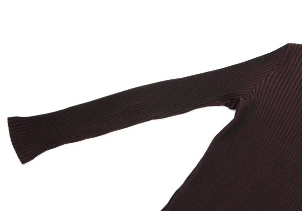 Jean Paul GAULTIER HOMME Bicolor Ribbed Knit Top K-161703_004