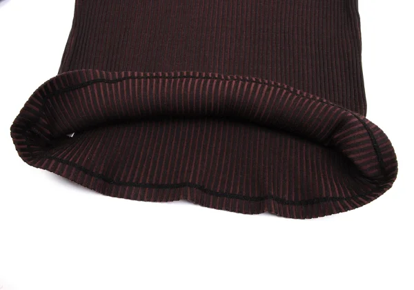 Jean Paul GAULTIER HOMME Bicolor Ribbed Knit Top K-161703_007
