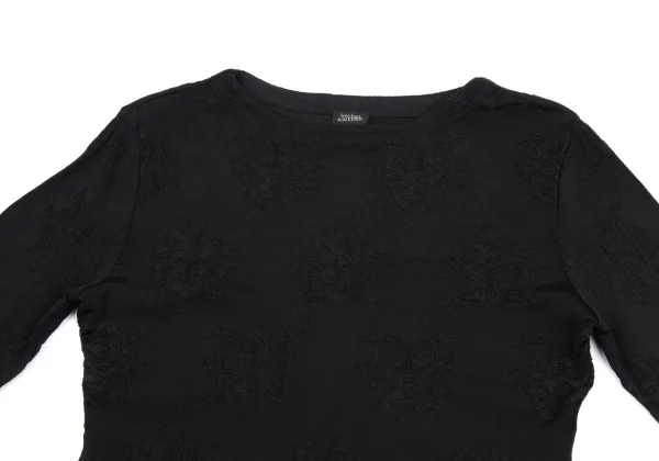 Jean Paul GAULTIER HOMME Acrylic Stretch Emblem Jacquard Knit Top K-161704_002