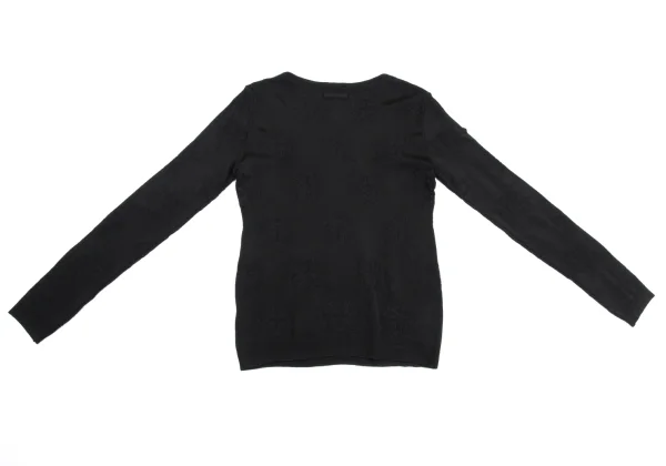 Jean Paul GAULTIER HOMME Acrylic Stretch Emblem Jacquard Knit Top K-161704_009