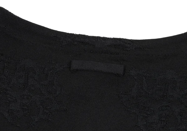 Jean Paul GAULTIER HOMME Acrylic Stretch Emblem Jacquard Knit Top K-161704_010