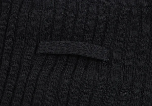 Jean Paul GAULTIER HOMME Frill Taping Zip Up Knit Polo Shirt K-161705_015