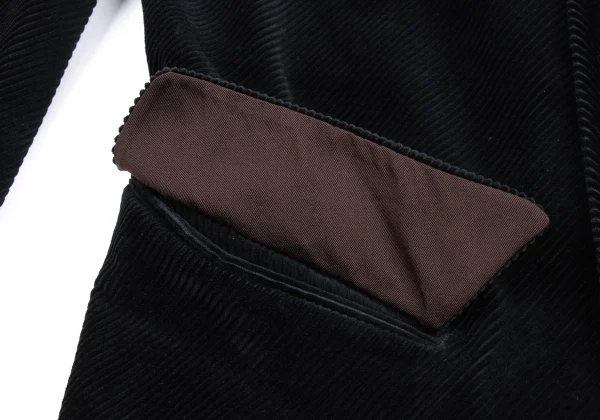 Jean Paul GAULTIER HOMME Corduroy Peak Lapel Double Jacket K-161706_011