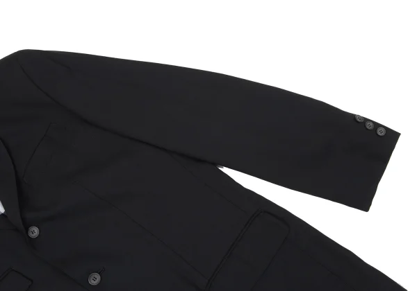 Jean Paul GAULTIER HOMME Wool Nylon Pocket Design Jacket K-161707_009