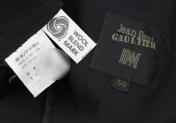 Jean Paul GAULTIER HOMME Wool Nylon Pocket Design Jacket K-161707_019