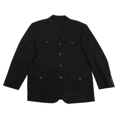 Jean Paul GAULTIER HOMME Wool Frap Pocket 4B Jacket