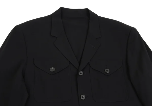 Jean Paul GAULTIER HOMME Wool Frap Pocket 4B Jacket K-161708_002