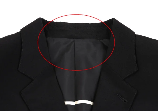 Jean Paul GAULTIER HOMME Striped Lining Wool Jacket K-161709_003