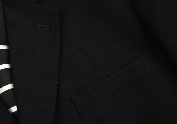 Jean Paul GAULTIER HOMME Striped Lining Wool Jacket K-161709_005