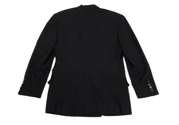 ジャンポールゴルチエ オムJean Paul GAULTIER HOMME ウールビッグラペルセットアップ 黒48 K-161712_008