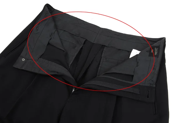 ジャンポールゴルチエ オムJean Paul GAULTIER HOMME ウールビッグラペルセットアップ 黒48 K-161712_012