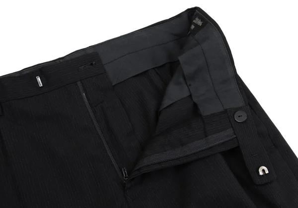 Jean Paul GAULTIER HOMME Wool Blend Faded Stripe Pants K-161714_004