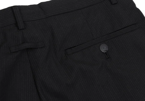 Jean Paul GAULTIER HOMME Wool Blend Faded Stripe Pants K-161714_010